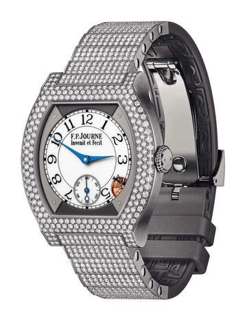 F.P.Journe élégante 40 Titanium 12 Rows of Diamonds with Set Bracelet - 1210